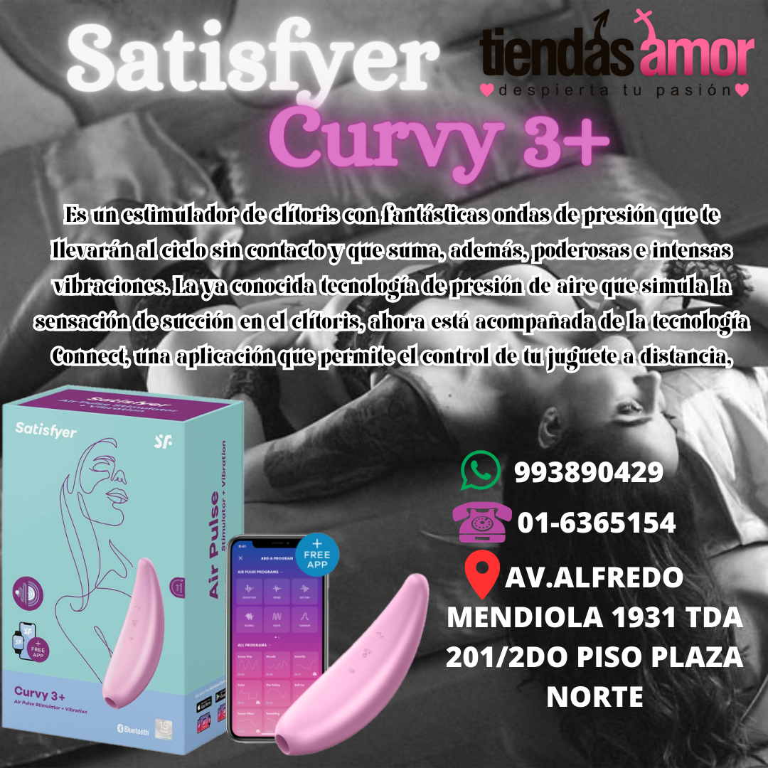 Satisfyer Curvy 3 TIENDAS AMOR